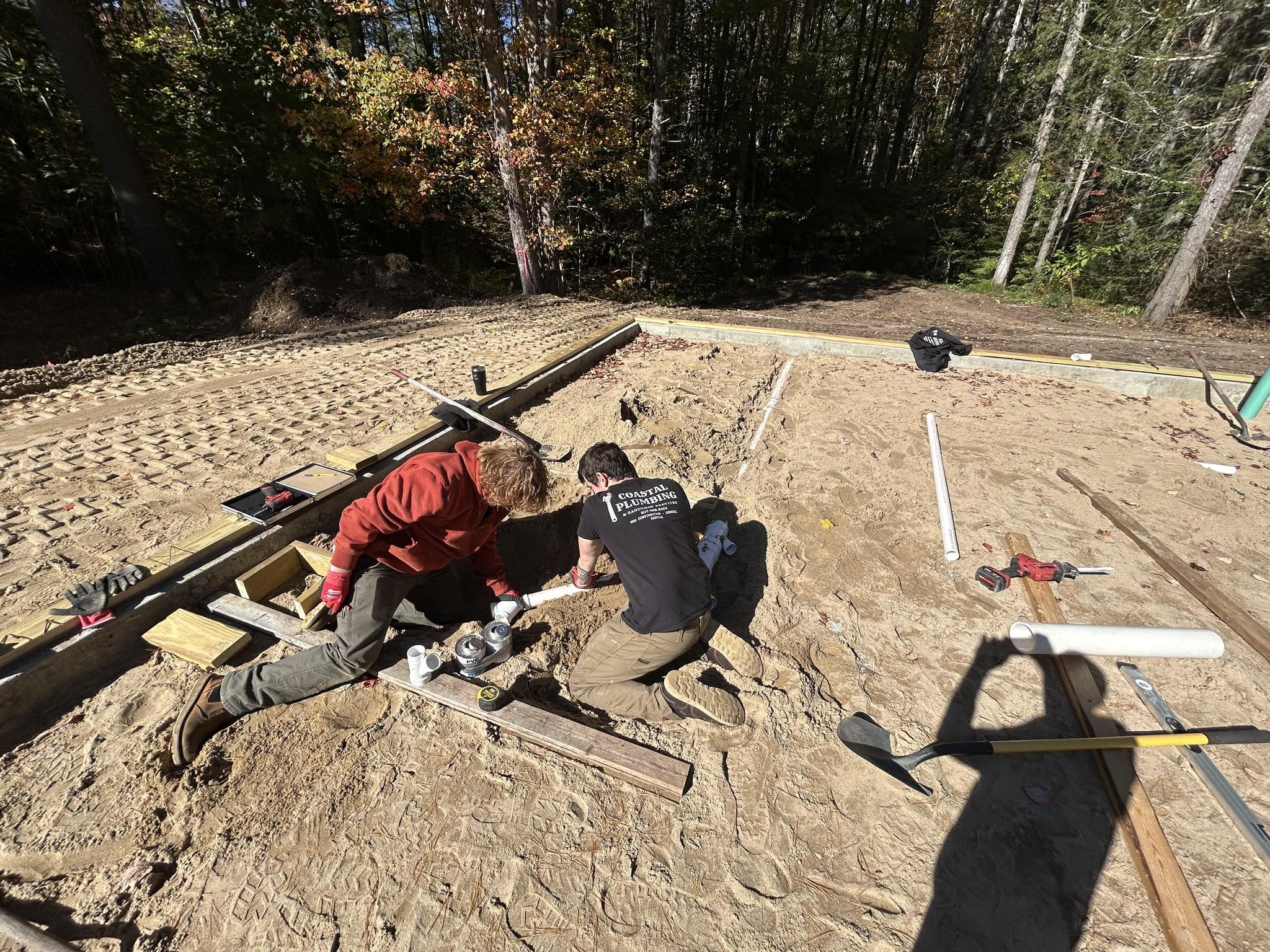 Coastal Plumbing team at work